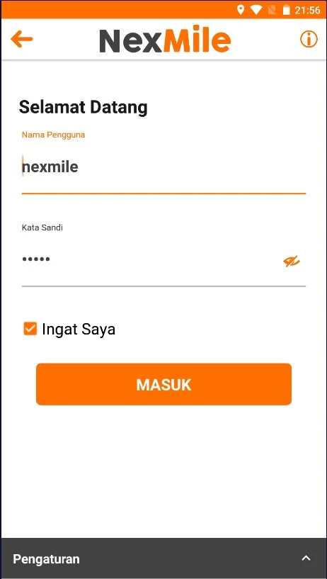 NexMile screenshot